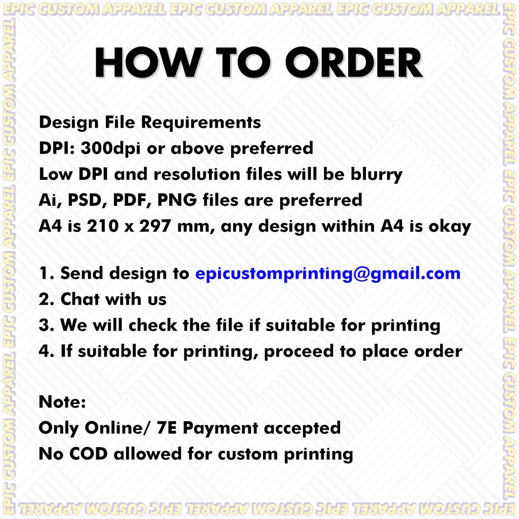 Business Logo Front Back Custom Printing Full Color Graphic Tee 100% Cotton Unisex T-Shirt Baju Kapas Sejuk
