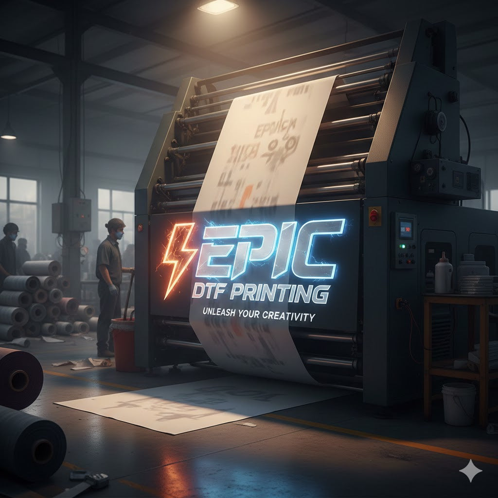 DTF Transfer Printing (Direct-to-Film) for Custom Garment/ Apparel