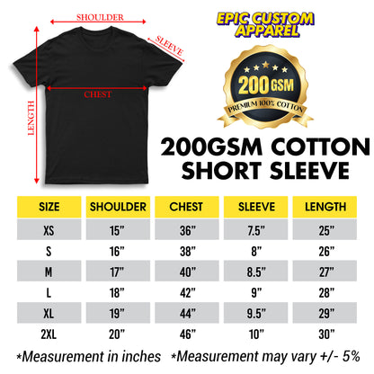 Vegeta Dragon Ball Z Super Graphic Premium 200gsm Tee 100% Cotton Unisex T-Shirt Kain Tebal