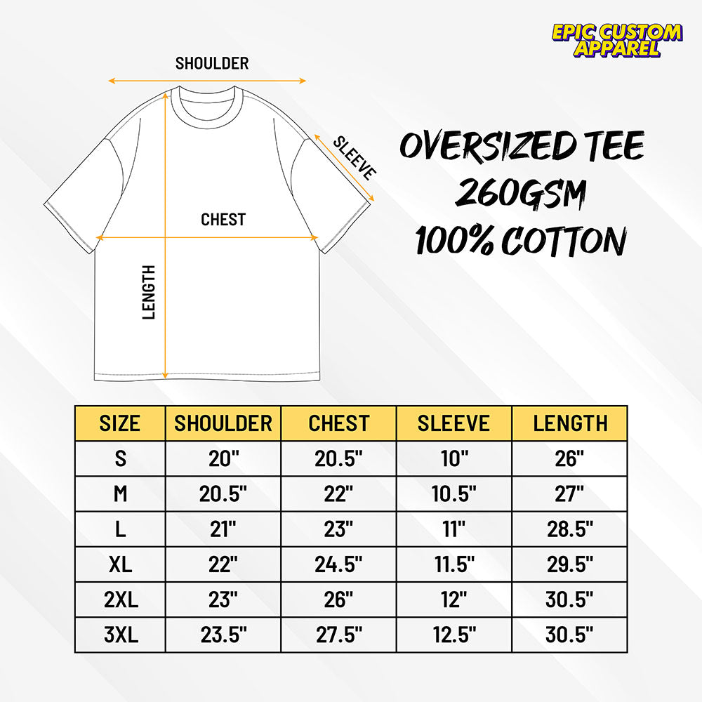 Create your own sunshine in the rain Graphic Oversized Tee 100% Thick Premium Cotton Unisex T-Shirt